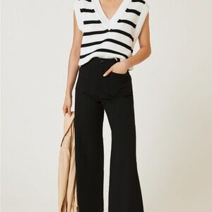 Maeve The Colette Ponte Pants - Black